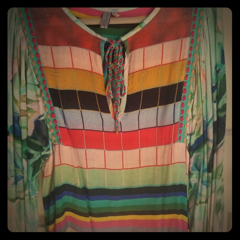 Anthropologie long sleeve blouse